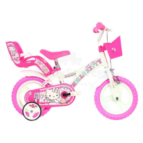 Bebe Basic Bicycle 12"Hello Kitty Art.243612 Детский велосипед