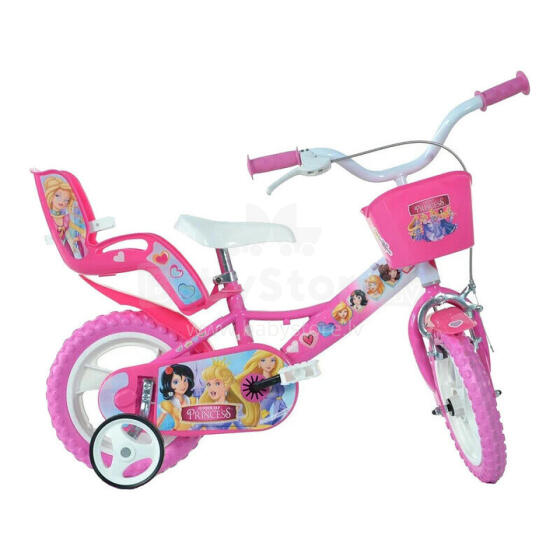 Bebe Basic Bicycle 12" Princess Art.243618 Bērnu velosipēds