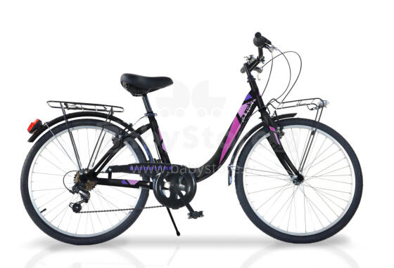 Women's bicycle 26'' SUMMERTIME, black/pink