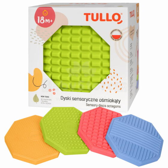 TULLO 616 Densory discs octagonal 4 pcs.