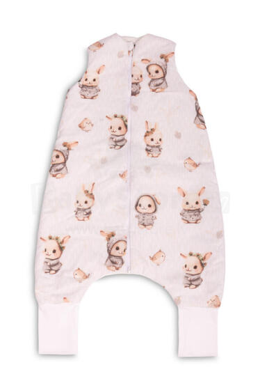 SLEEPING BAG XL BUNNIES BEIGE TOG 1.0