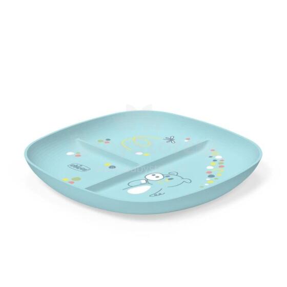 179312 3-PIECE PLATE 8+ BLUE