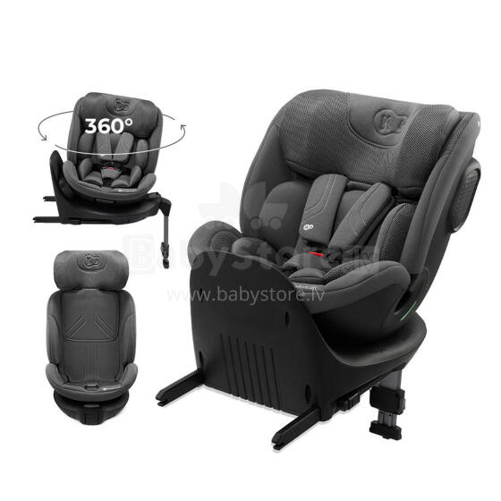 KINDERKRAFT XRIDER 2 i-Size car seat grey