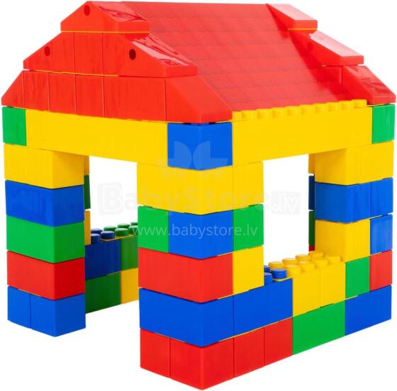 Cavallino XXL Building Blocks House Art.244001 Konstruktors - klucīši (134gab)