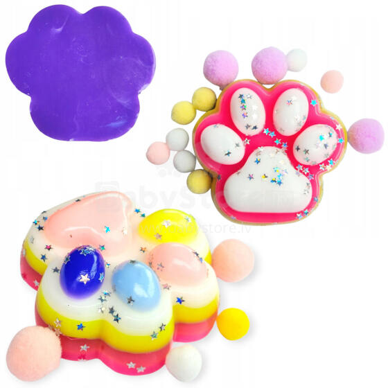 GNIOTEK SQUISHY ŁAPKA KOLOROWA WARSTWY