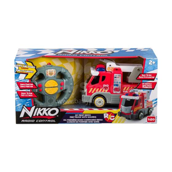 NIKKO RC Automašīna My First RC - Ugunsdzēsēju auto, mērogs 1:20