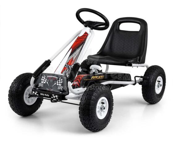 MILLY MALLY 5703 Pedal Gokart Thor White