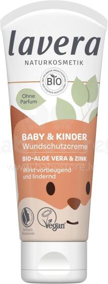Lavera Baby Aloe Vera Nappy Cream Art.54416 Krēms-Autiņbiksīšu zonai, 75ml