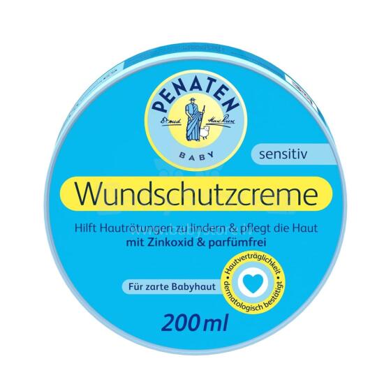 Penaten Ultra Wouund Protection Cream Art.244263 Крем для защиты от ран для новорождённых от 0+ мес,200мл