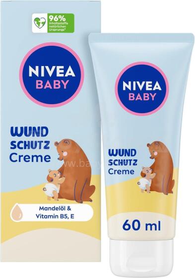 Nivea Almond Oil Nappy Cream Art.244260 Krēms-Autiņbiksīšu zonai ar mandeļu eļļu, 75ml