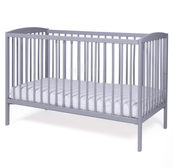 Nordbaby Cot Lassio 60x120 Grey