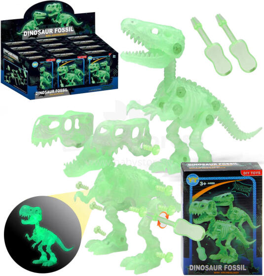 SZKIELETY DINOZAURÓW DO SKRĘCANIA ŚWIECĄ