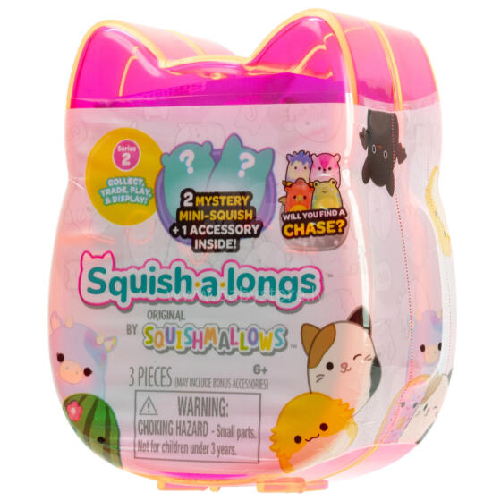 SQUISHMALLOWS SQUISH-A-LONGS blind 2-pack, 2,5 cm