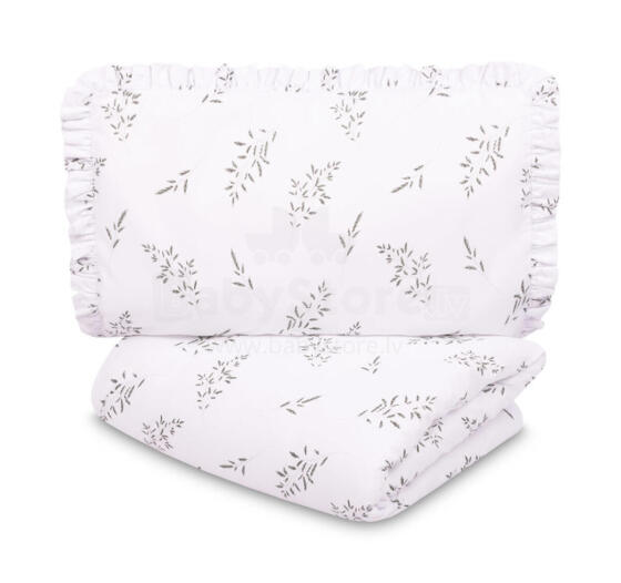 2 PIECE BEDDING BRANCH GREEN 100X135 CM