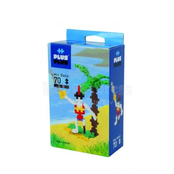 Конструктор Plus Plus Мини пират, 70 деталей