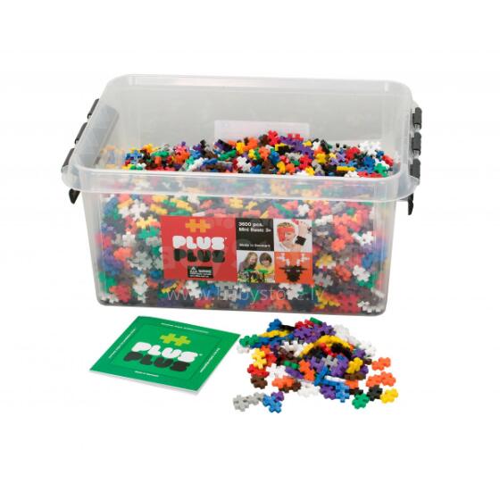 Konstruktors Plus Plus Mini Basic, 3600 daļas