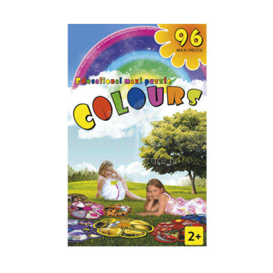 Макси-пазл COLOURS, для детей 3-6 лет