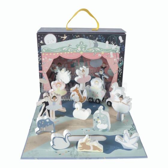 Игровая коробка с деревянными фигурками, Enchanted