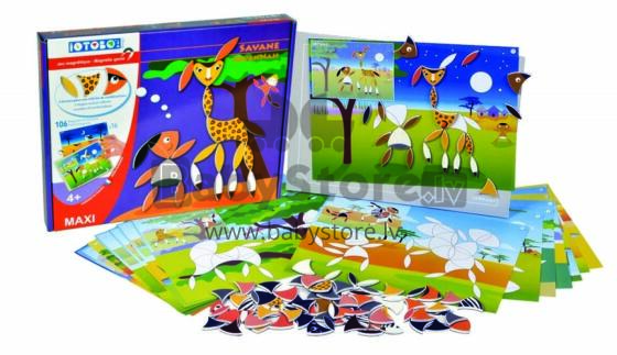 Magnētiskā spēle, Savvana Maxi, 4+