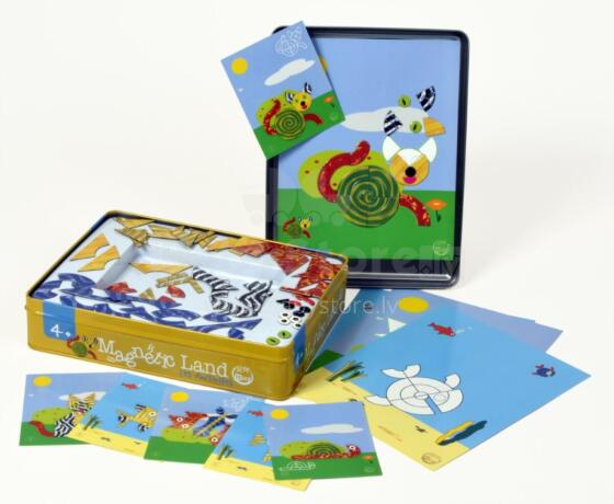 Магнитная игра, Забавные животные, 4+