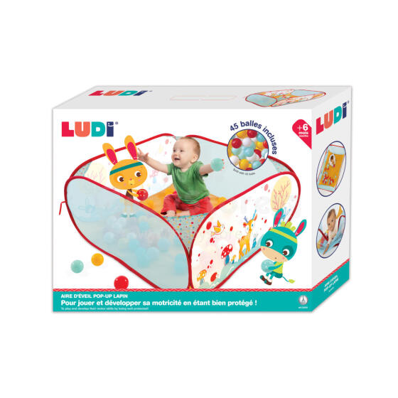 Бассейн с шариками LUDI, Кролик