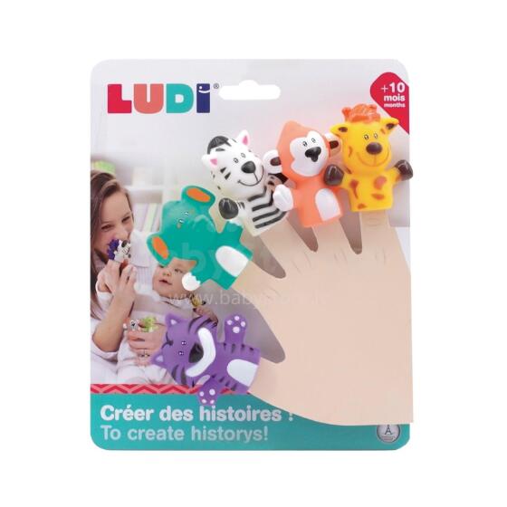 LUDI pirkstiņu spēle, Safari dzīvnieki