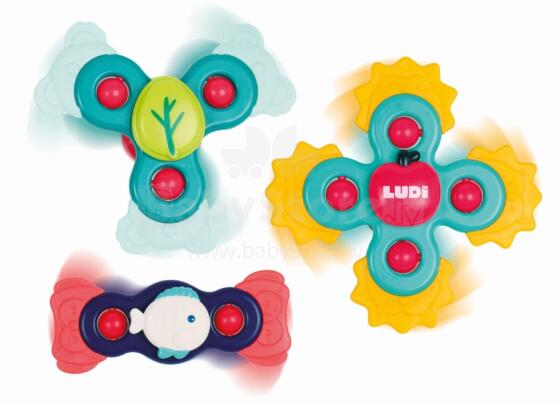 Ludi Spinners Art.L30095  spineri, 3 gab.