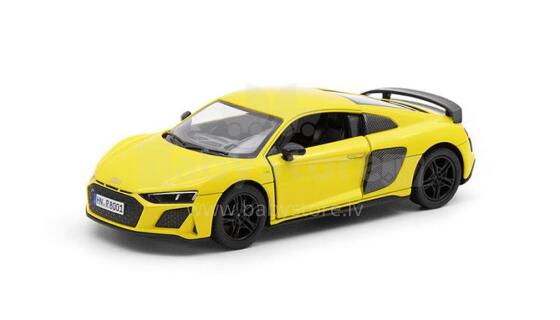 KiNSMART automašīna, 2020 Audi R8 Coupé, dzeltena