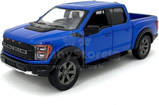 Автомобиль KiNSMART, Ford F-150 Raptor 2022 года, синий