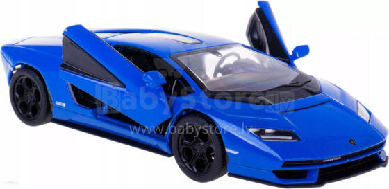 KiNSMART automašīna, Lamborghini Countach LPI 800-4, zila
