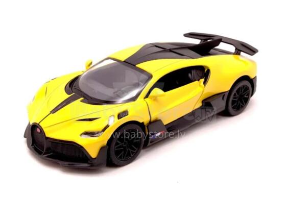 KiNSMART automašīna, Bugatti Divo, dzeltena