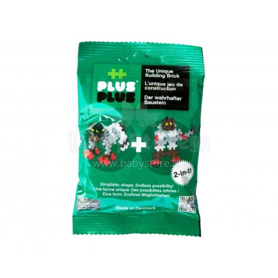 Konstruktors Plus Plus Mini Basic 2in1, 35 daļas