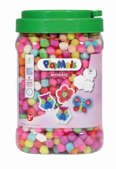 PlayMais spēle mozaīka 1600, pasteļkrāsas