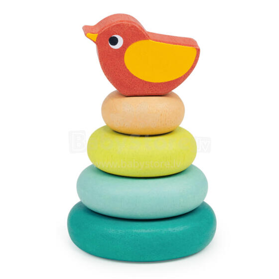 Kidstoys Mentari Art.245918 Wooden Pyramid Bird