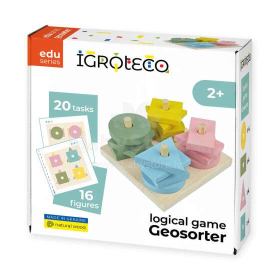 Igroteco spēle, Mācos ģeometriskās formas