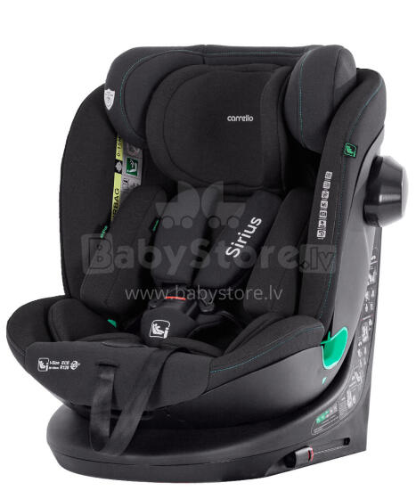 Детское автокресло Carrello Sirius CRL-8808 Абсолютно черный