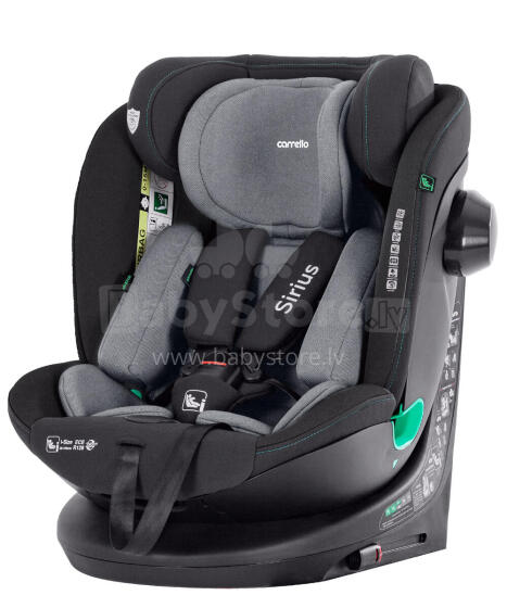 Baby car seat Carrello Sirius CRL-8808 Sky Grey