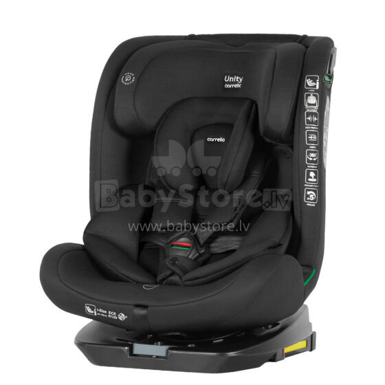 Autokrēsliņš CARRELLO Unity CRL-17010 Totally Black