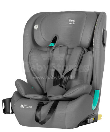 Autokrēsliņš CARRELLO Yukon CRL-15808 Jūras gliemežvāka pelēks