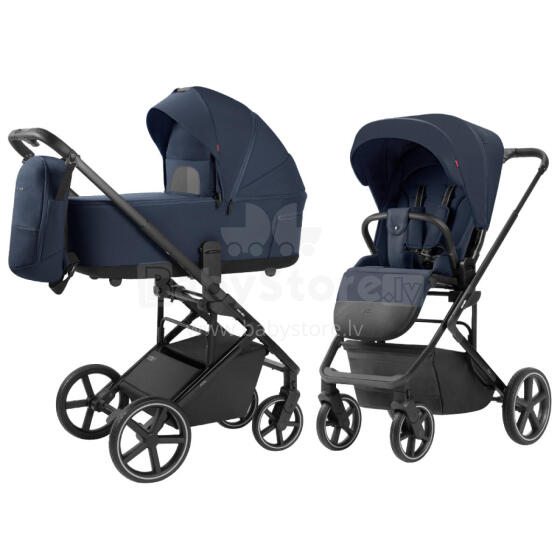 Baby stroller 2in1 CARRELLO Alfa CRL-6522 Denim Blue