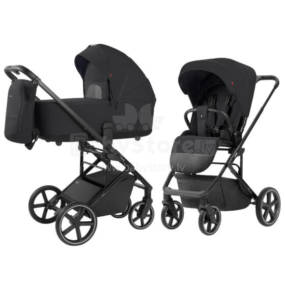Bērnu rati 2in1 CARRELLO Alfa CRL-6522 Rock Black
