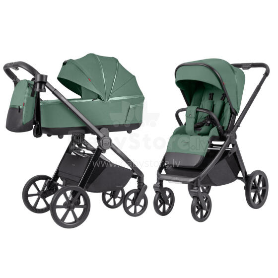 Baby stroller 2in1 CARRELLO Omega Plus CRL-6540/1 2025 Nova Green