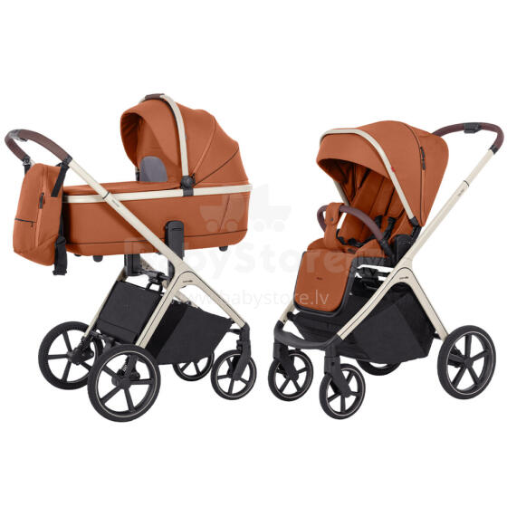 Baby stroller 2w1 CARRELLO Vector CRL-6550 Coral Orange