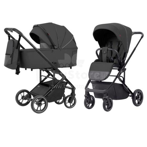 Коляска 2в1 CARRELLO Alfa CRL-6507 2023 Графитовый Серый