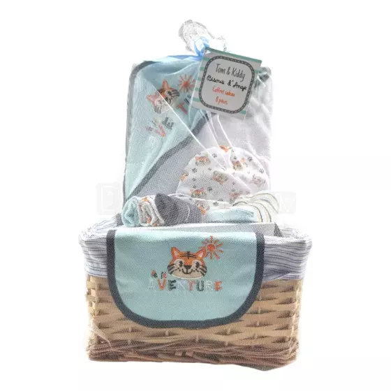 Tom Kids Baby Gift Set Art.246353 Blue Baby Gift Set  8 pieces