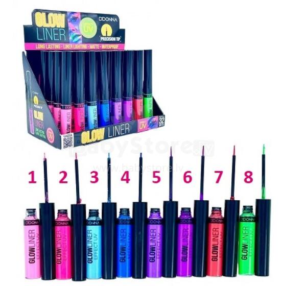 Подводка Glow Effect UV Neon D'd 807