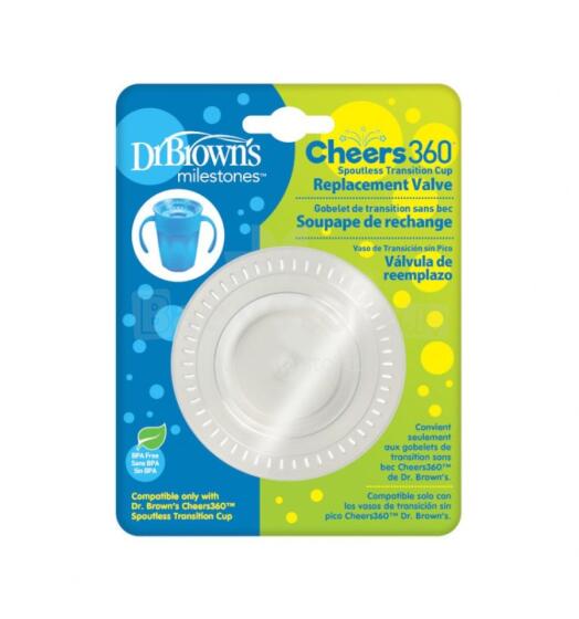 Dr.Browns TC076 Replacement Cup Valve 360 Drink Like a Glass 1-Pack