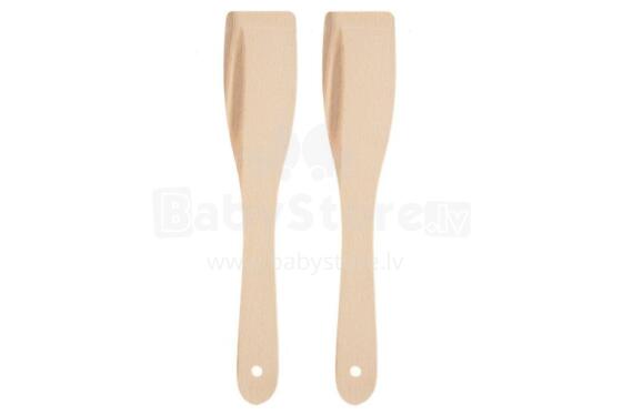 Maku Spatula wooden 30 cm 2 pcs
