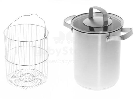 Maku Asparagus pot steel 4 L 17 cm