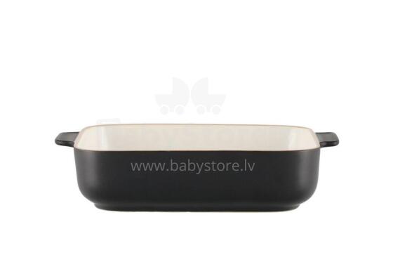 Maku Oven casserole ceramic black 1 L 23,5x15,5 cm